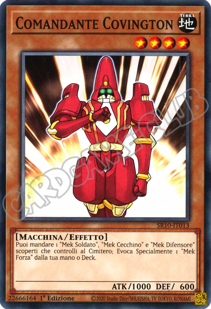 SR10-IT013 Comandante Covington comune 1a Edizione (IT) -NEAR MINT-