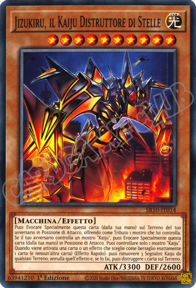 SR10-IT014 Jizukiru, il Kaiju Distruttore di Stelle comune 1a Edizione (IT) -NEAR MINT-