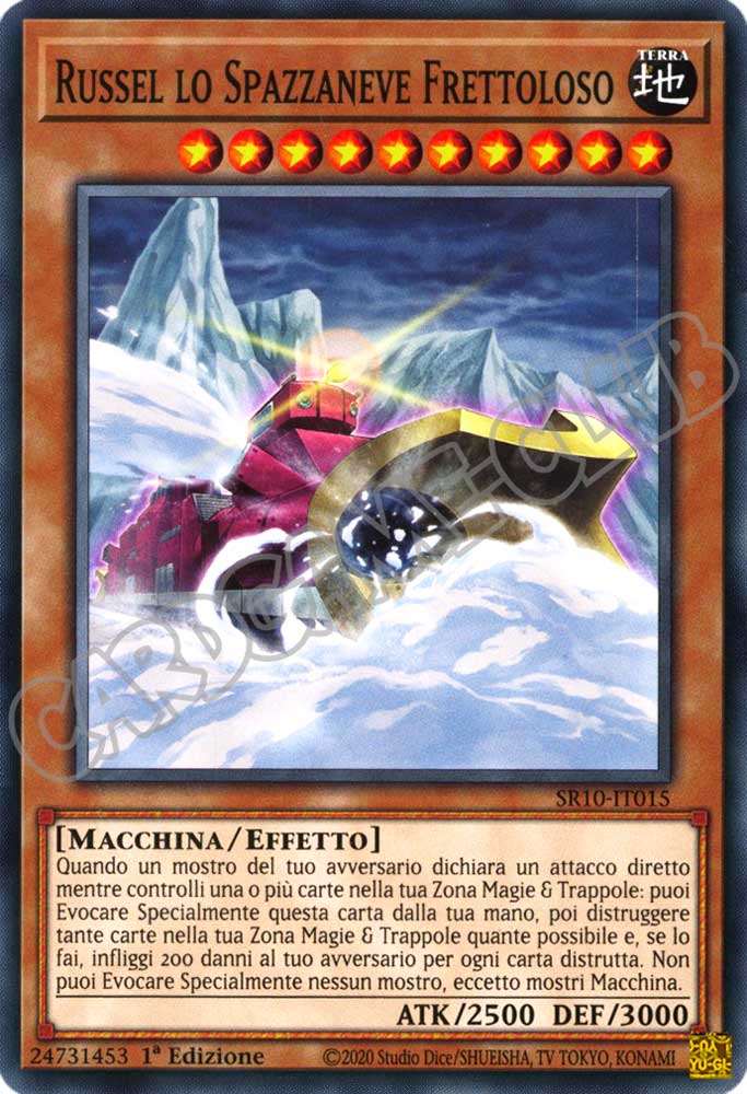 SR10-IT015 Russel lo Spazzaneve Frettoloso comune 1a Edizione (IT) -NEAR MINT-