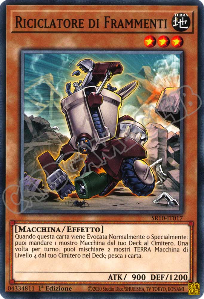 SR10-IT017 Riciclatore di Frammenti comune 1a Edizione (IT) -NEAR MINT-