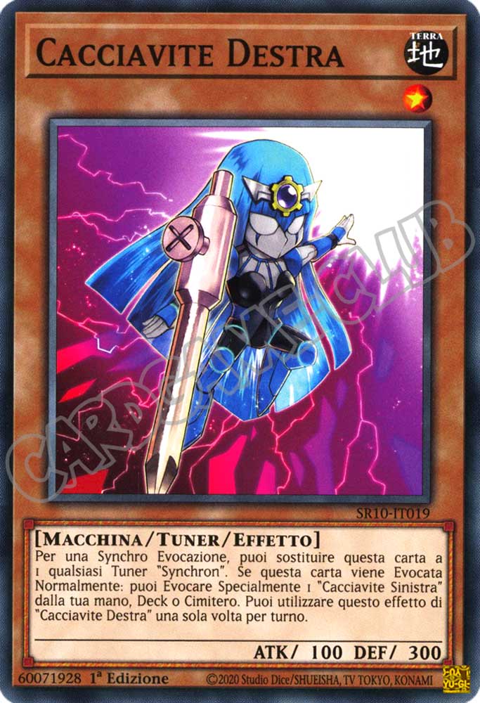 SR10-IT019 Cacciavite Destra comune 1a Edizione (IT) -NEAR MINT-