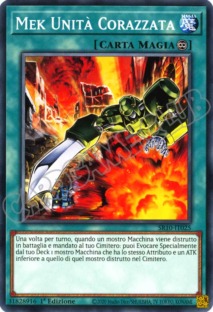 SR10-IT025 Mek Unita' Corazzata comune 1a Edizione (IT) -NEAR MINT-