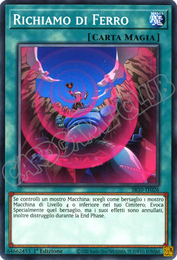 SR10-IT026 Richiamo di Ferro comune 1a Edizione (IT) -NEAR MINT-
