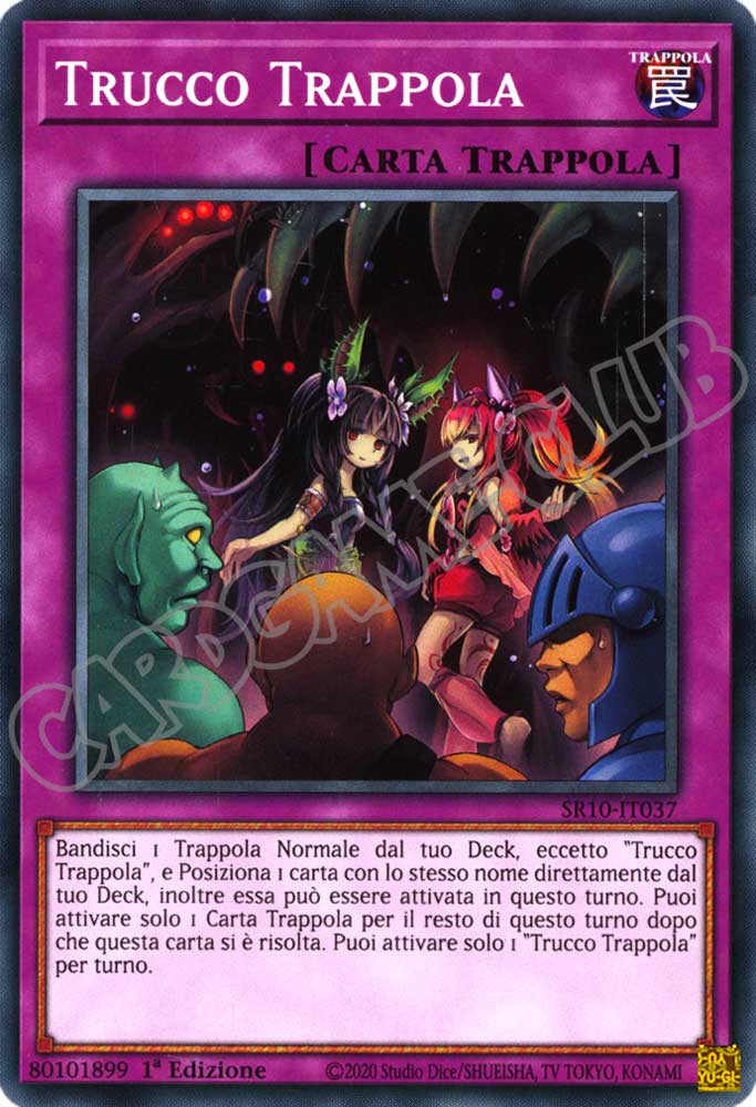 SR10-IT037 Trucco Trappola comune 1a Edizione (IT) -NEAR MINT-