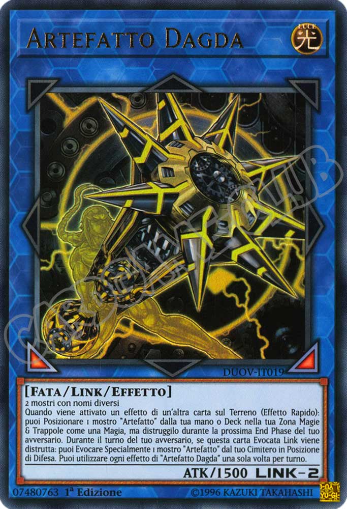 DUOV-IT019 Artefatto Dagda ultra rara 1a Edizione (IT) -NEAR MINT-