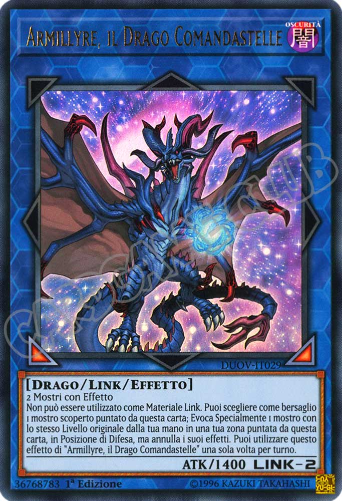 DUOV-IT029 Armillyre, il Drago Comandastelle ultra rara 1a Edizione (IT) -NEAR MINT-