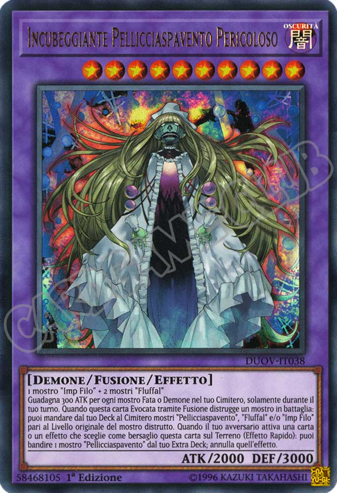 DUOV-IT038 Incubeggiante Pellicciaspavento Pericoloso ultra rara 1a Edizione (IT) -NEAR MINT-