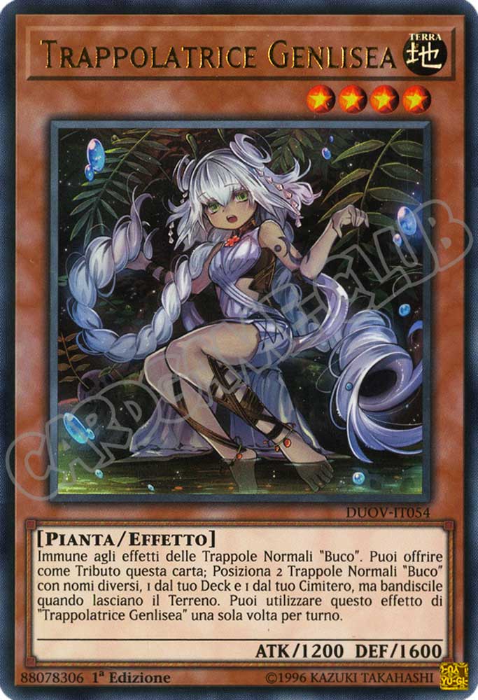 DUOV-IT054 Trappolatrice Genlisea ultra rara 1a Edizione (IT) -NEAR MINT-
