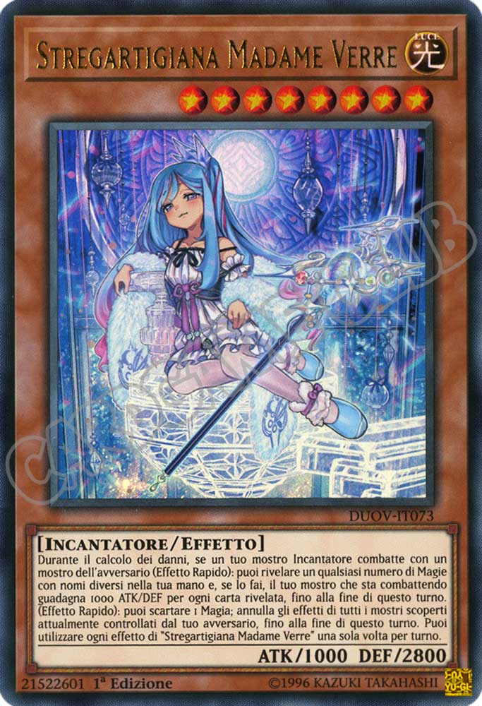 DUOV-IT073 Stregartigiana Madame Verre ultra rara 1a Edizione (IT) -NEAR MINT-