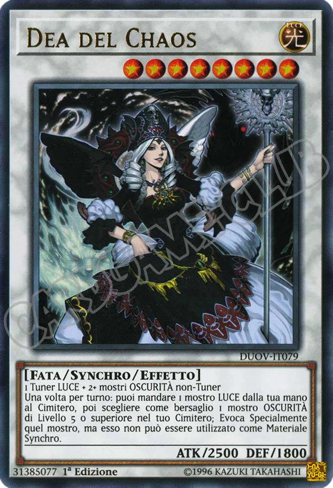 DUOV-IT079 Dea del Chaos ultra rara 1a Edizione (IT) -NEAR MINT-