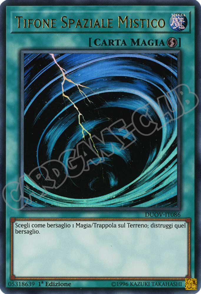 DUOV-IT086 Tifone Spaziale Mistico ultra rara 1a Edizione (IT) -NEAR MINT-