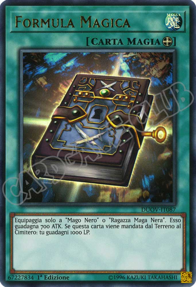 DUOV-IT087 Formula Magica ultra rara 1a Edizione (IT) -NEAR MINT-