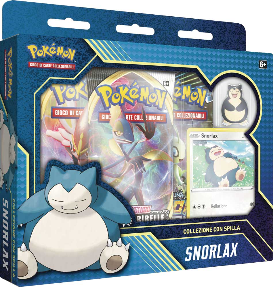 Collezione con Spilla Snorlax (IT)