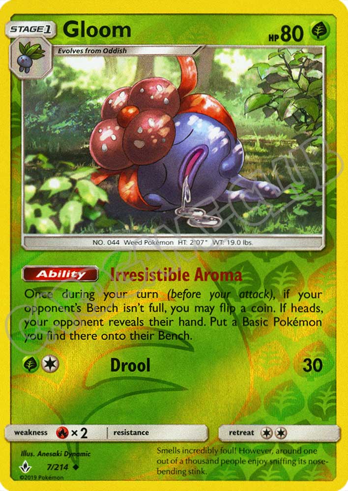 007 / 214 Gloom non comune foil reverse (EN) -NEAR MINT-