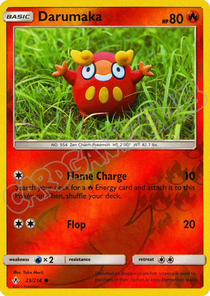 023 / 214 Darumaka comune foil reverse (EN) -NEAR MINT-