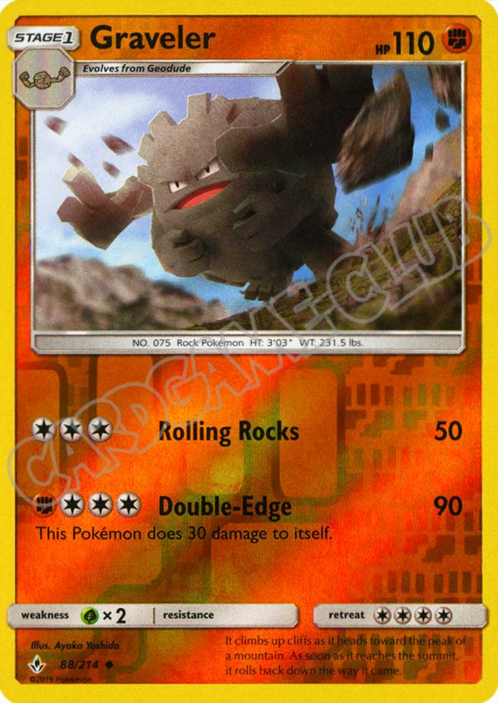 088 / 214 Graveler non comune foil reverse (EN) -NEAR MINT-