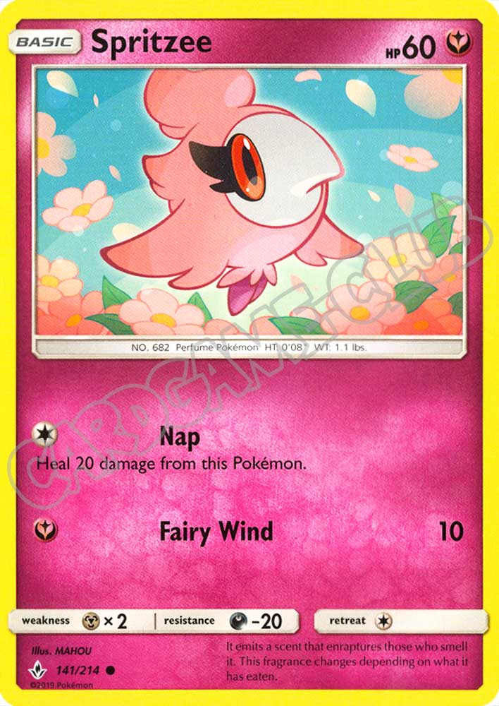 141 / 214 Spritzee comune normale (EN) -NEAR MINT-