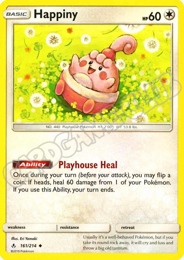 161 / 214 Happiny non comune normale (EN) -NEAR MINT-