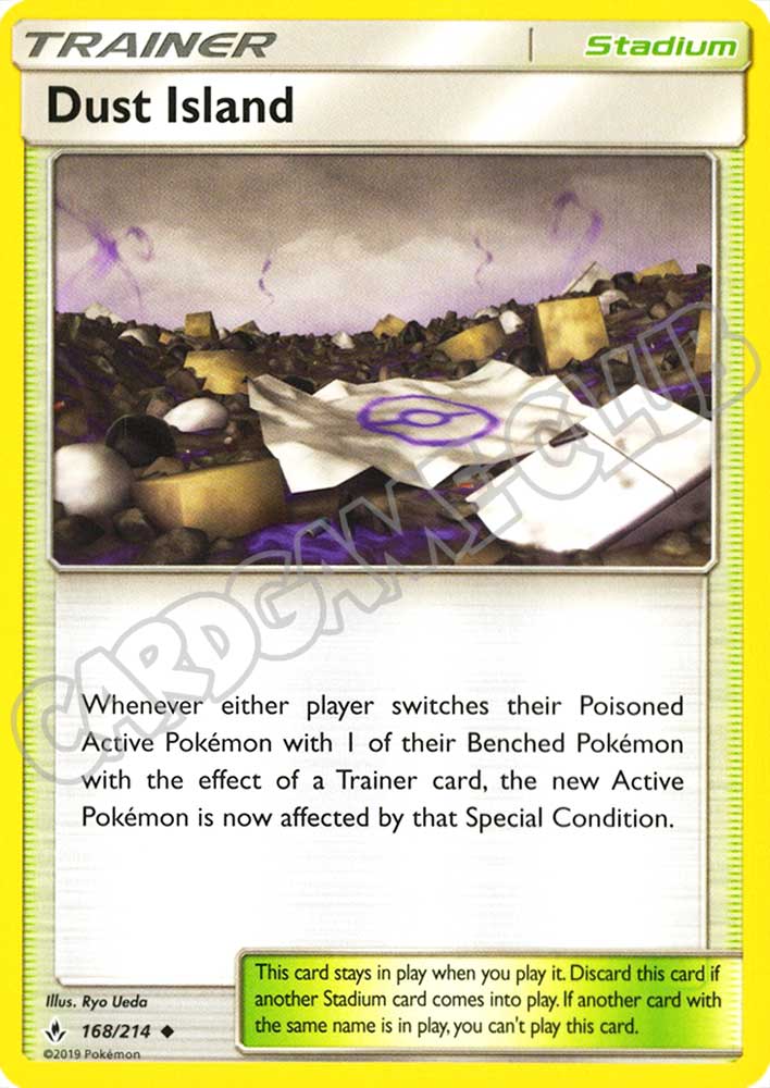 168 / 214 Dust Island non comune normale (EN) -NEAR MINT-