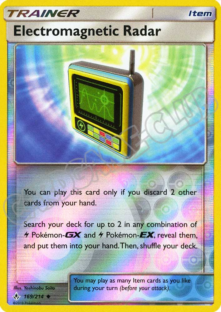169 / 214 Electromagnetic Radar non comune foil reverse (EN) -NEAR MINT-