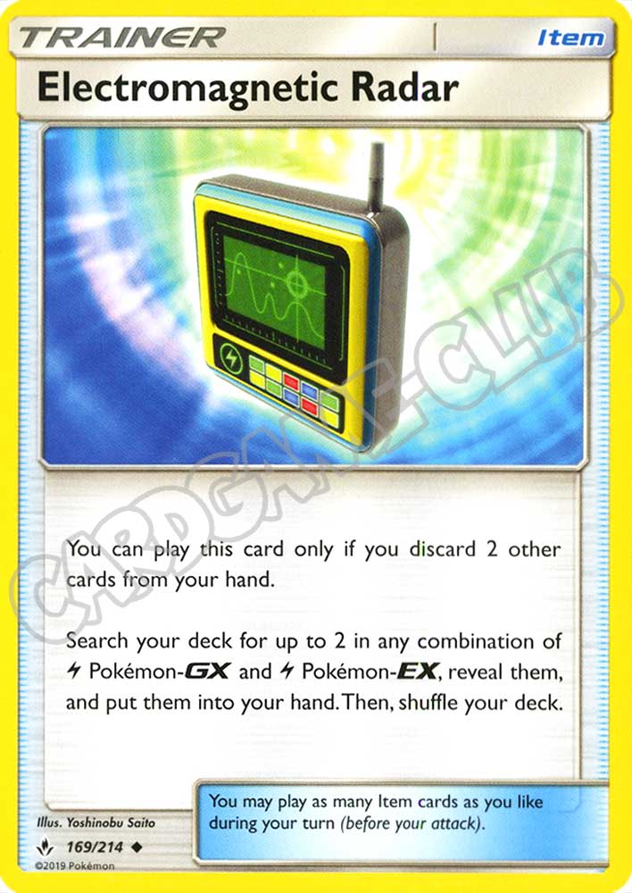 169 / 214 Electromagnetic Radar non comune normale (EN) -NEAR MINT-