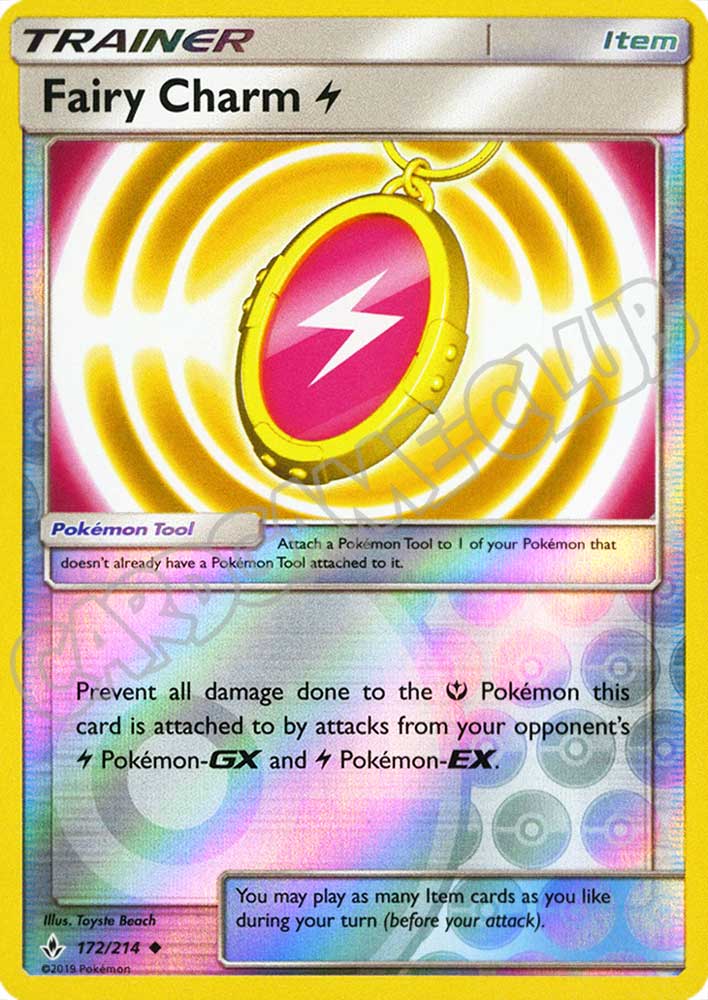 172 / 214 Fairy Charm non comune foil reverse (EN) -NEAR MINT-