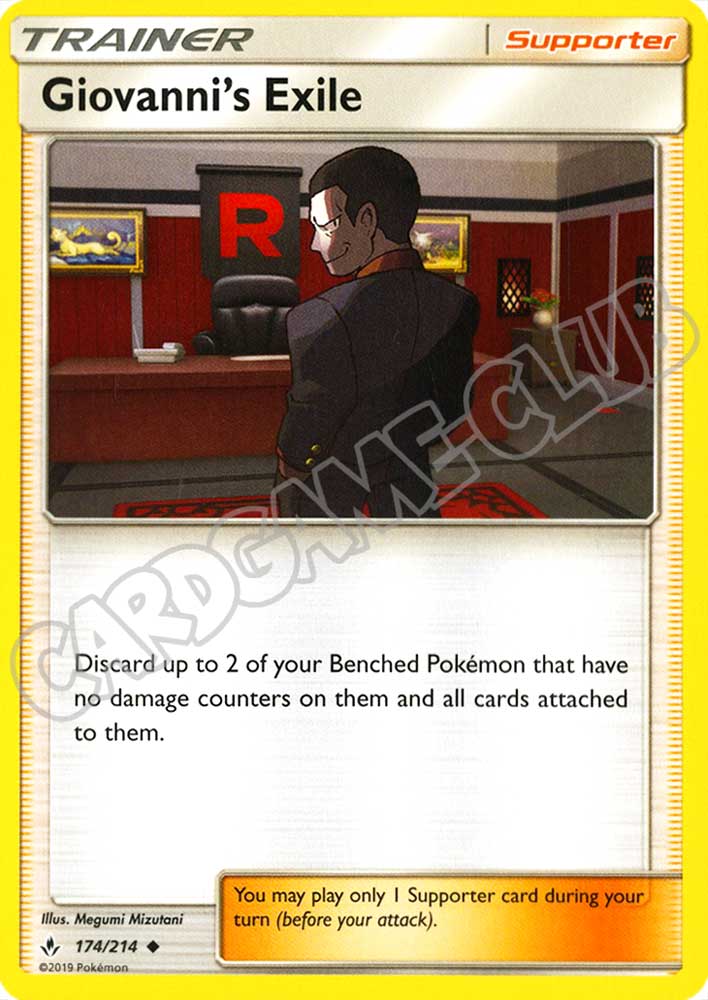 174 / 214 Giovanni's Exile non comune normale (EN) -NEAR MINT-