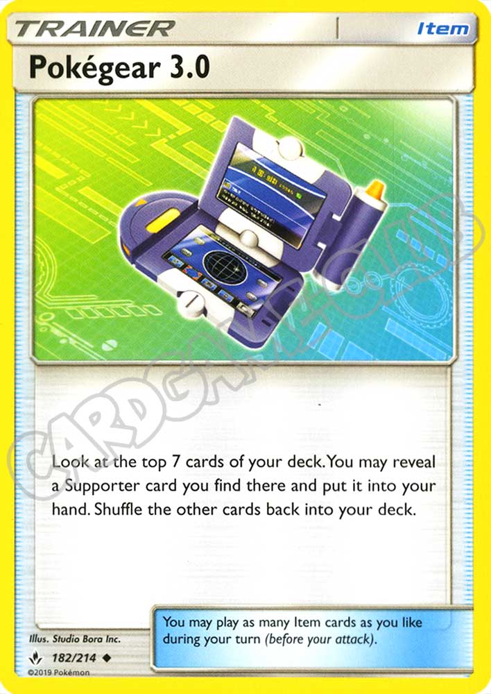 182 / 214 Pokegear 3.0 non comune normale (EN) -NEAR MINT-