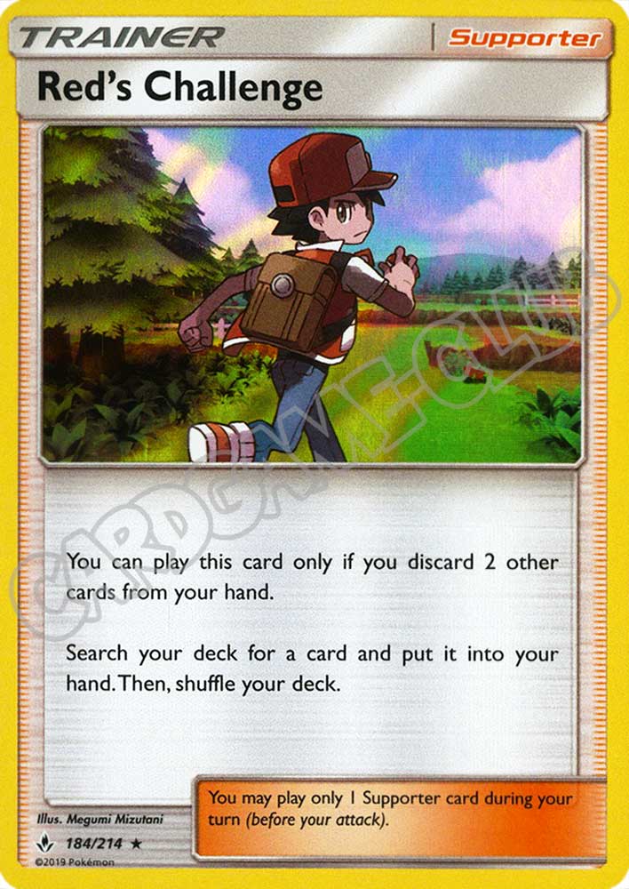 184 / 214 Red's Challenge rara foil (EN) -NEAR MINT-