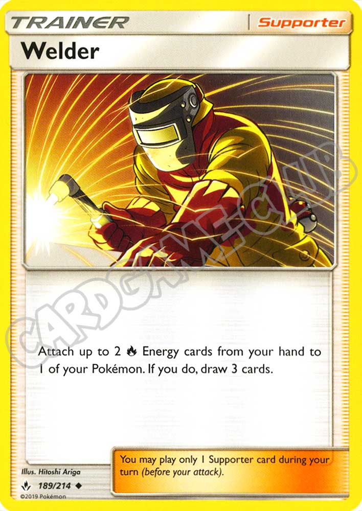 189 / 214 Welder non comune normale (EN) -NEAR MINT-