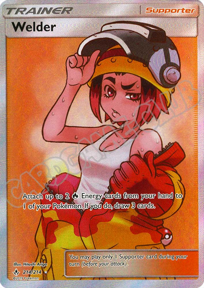 214 / 214 Welder ultra rara foil (EN) -NEAR MINT-