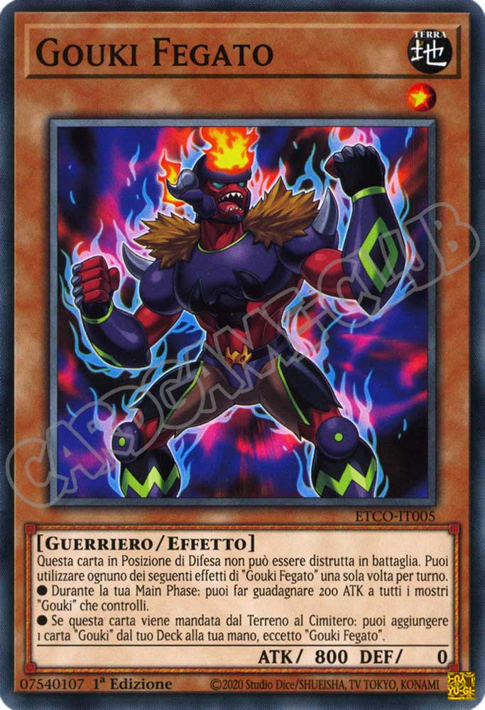 ETCO-IT005 Gouki Fegato comune 1a Edizione (IT) -NEAR MINT-