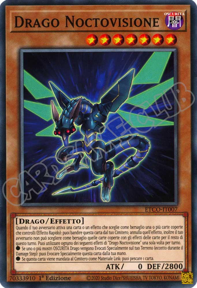 ETCO-IT007 Drago Noctovisione comune 1a Edizione (IT) -NEAR MINT-