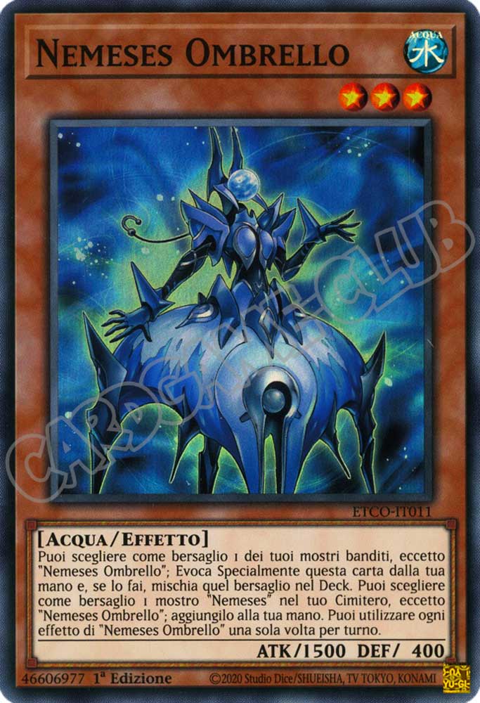 ETCO-IT011 Nemeses Ombrello super rara 1a Edizione (IT) -NEAR MINT-