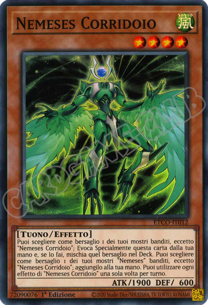 ETCO-IT012 Nemeses Corridoio super rara 1a Edizione (IT) -NEAR MINT-