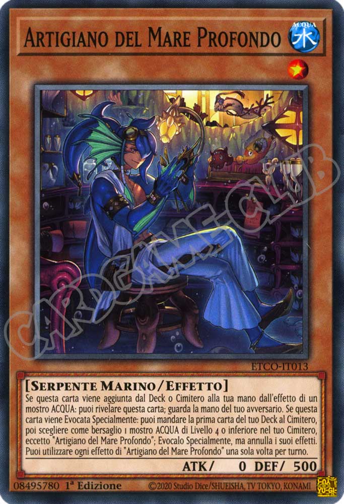 ETCO-IT013 Artigiano del Mare Profondo comune 1a Edizione (IT) -NEAR MINT-