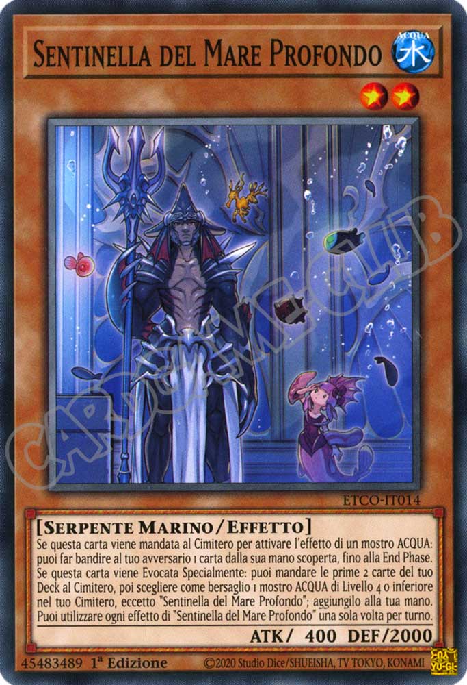 ETCO-IT014 Sentinella del Mare Profondo comune 1a Edizione (IT) -NEAR MINT-