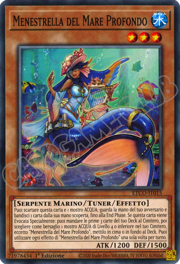 ETCO-IT015 Menestrella del Mare Profondo comune 1a Edizione (IT) -NEAR MINT-