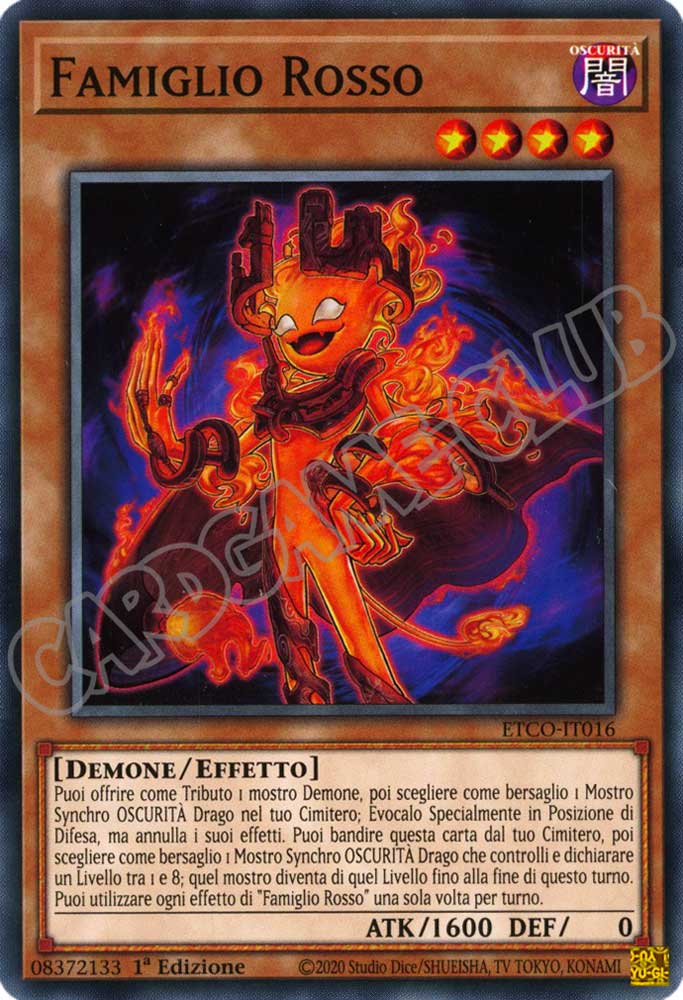 ETCO-IT016 Famiglio Rosso comune 1a Edizione (IT) -NEAR MINT-