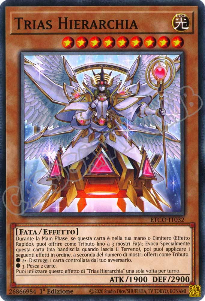 ETCO-IT032 Trias Hierarchia comune 1a Edizione (IT) -NEAR MINT-