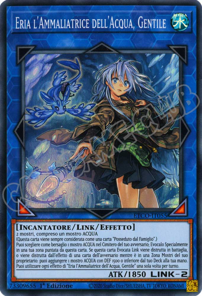 ETCO-IT055 Eria l'Ammaliatrice dell'Acqua, Gentile super rara 1a Edizione (IT) -NEAR MINT-