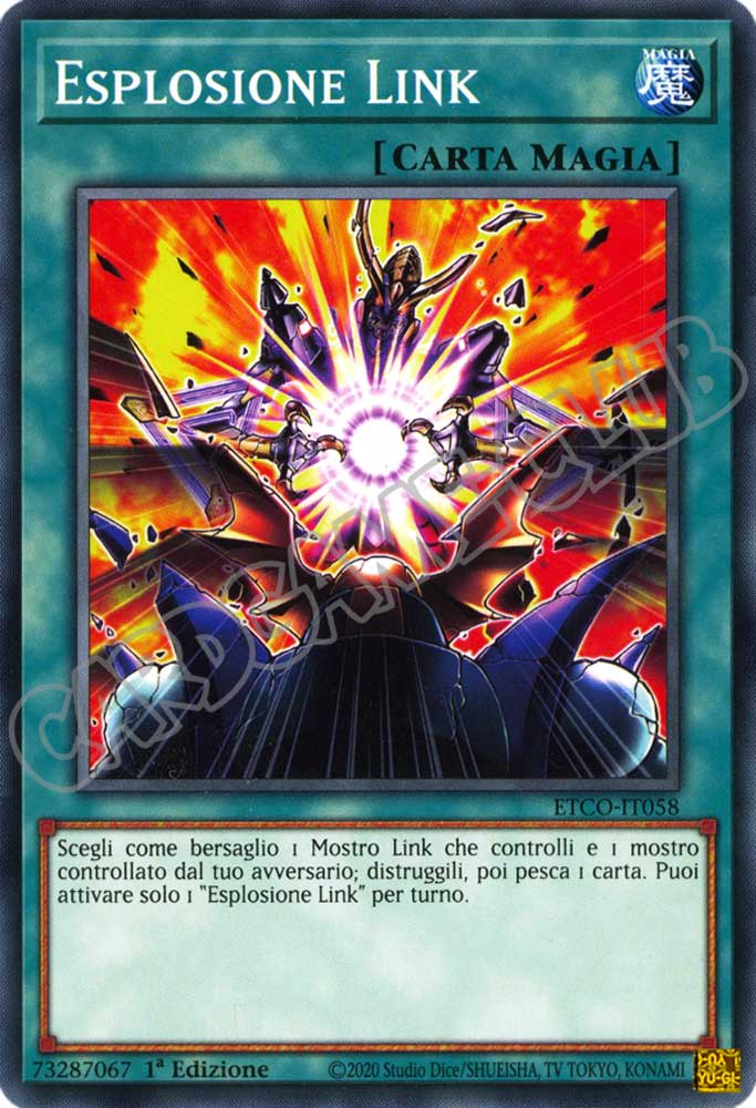 ETCO-IT058 Esplosione Link comune 1a Edizione (IT) -NEAR MINT-