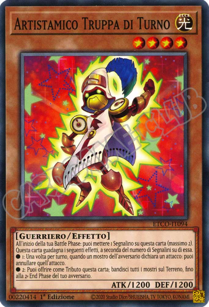 ETCO-IT094 Artistamico Truppa di Turno comune 1a Edizione (IT) -NEAR MINT-