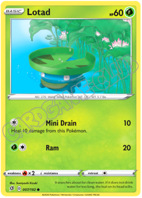 007 / 192 Lotad comune normale (EN)