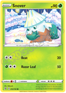 012 / 192 Snover comune normale (EN)