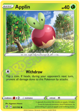 021 / 192 Applin comune normale (EN)