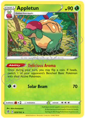 023 / 192 Appletun rara foil (EN)