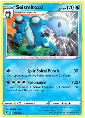 046 / 192 Seismitoad rara normale (EN)