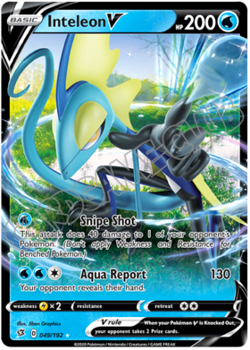 049 / 192 Inteleon V rara V foil (EN)