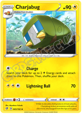 065 / 192 Charjabug non comune normale (EN)